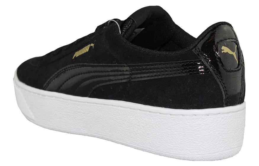 Lookbook (W) "Puma Vikky Plataforma Negro Puro" 363287-05