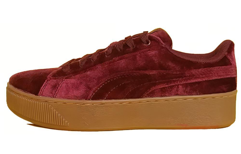 (Women) Puma Vikky Platform Red 364978-05