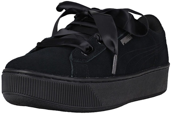(W) 푸마 빅키 플랫폼 리본 블랙 (Puma Vikki Platform Ribbon Black) 366418-01 Lookbook (W) 푸마 빅키 플랫폼 리본 블랙 (Puma Vikki Platform Ribbon Black) 366418-01