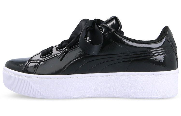 (Women) Puma Vikky Platform Ribbon 'Black' 366419-01