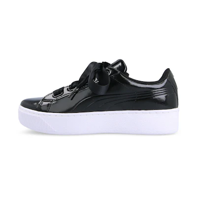 (W) Puma Vikky Platform Ribbon 'Black'