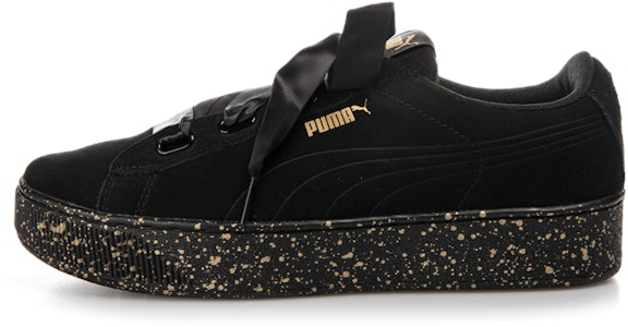 (W) 푸마 비키 플랫폼 리본 '블랙 골드' 366815-01 Buy (W) 푸마 비키 플랫폼 리본 '블랙 골드' 366815-01