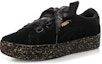Lookbook (W) Puma Vikky Platform Ribbon 'Hitam Emas' 366815-01