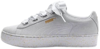 Puma Vikky 平台絲帶 灰色 女款 Buy Puma Vikky 平台絲帶 灰色 女款