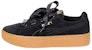 (W) Puma Vikky Platform Ribbon Hitam/Gum 364979-01