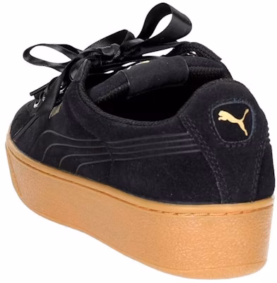 (Women) Puma Vikky Platform Ribbon Black/Gum 364979-01 Shop (Women) Puma Vikky Platform Ribbon Black/Gum 364979-01