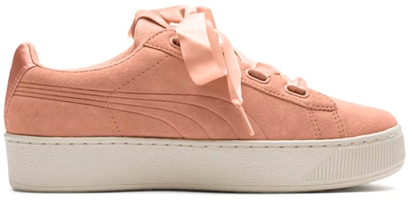 (Women) Puma Vikky Platform Ribbon Coral 366418-07 Order (Women) Puma Vikky Platform Ribbon Coral 366418-07
