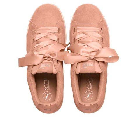 (Women) Puma Vikky Platform Ribbon Coral 366418-07 Lookbook (Women) Puma Vikky Platform Ribbon Coral 366418-07