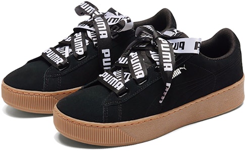 (W) 푸마 빅키 플랫폼 리본 블랙브라운 (Puma Vikky Platform Ribbon Black Brown) 365314-01 Lookbook (W) 푸마 빅키 플랫폼 리본 블랙브라운 (Puma Vikky Platform Ribbon Black Brown) 365314-01