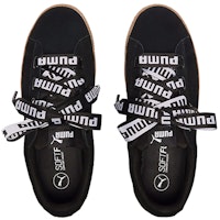 (W) プーマ ビッキー プラットフォーム リボン ブラックブラウン 365314-01 Shop (W) プーマ ビッキー プラットフォーム リボン ブラックブラウン 365314-01