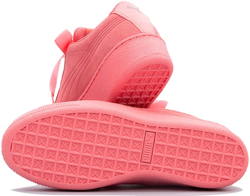 (Women) Puma Vikky Platform Ribbon Pink 366418-03 Purchase (Women) Puma Vikky Platform Ribbon Pink 366418-03