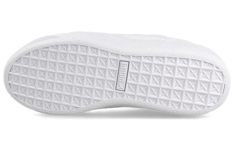 Shop PUMA Vikky Platform V 輕便 低幫 板鞋 女款 亮白