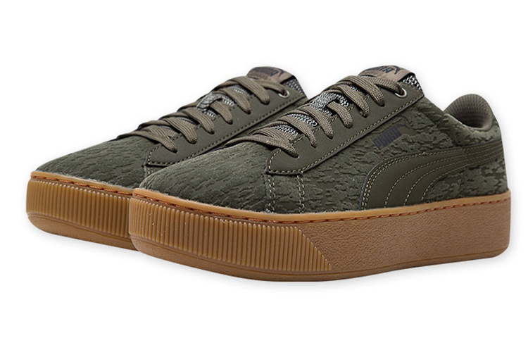 Lookbook (W) Puma Vikky Platform VR Sneakers Bassi Verde/Marrone 363730-01