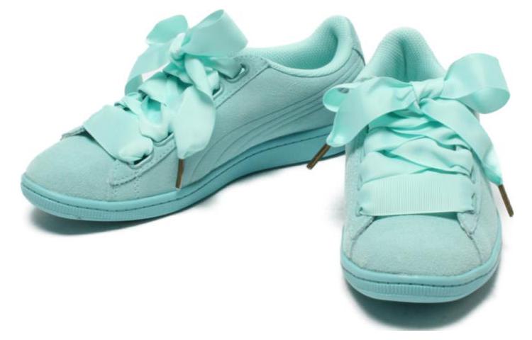 Order PUMA Vikky Ribbon 防滑耐磨 低筒 板鞋 女款 湖藍