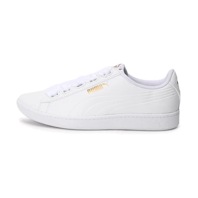 (W) Puma Vikky Ribbon White/Gold