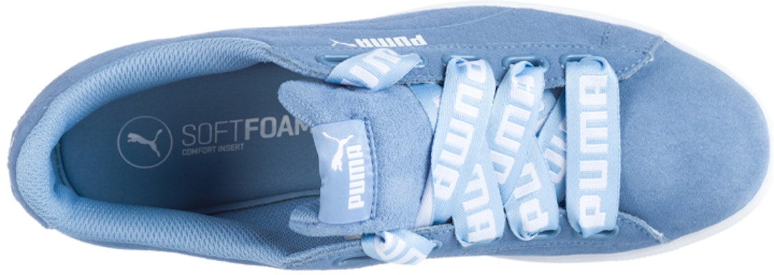 (W) 푸마 빅키 리본 볼드 '블루 컴포트' (Puma Vikki Ribbon Bold 'Blue Comfort') 365312-03 Lookbook (W) 푸마 빅키 리본 볼드 '블루 컴포트' (Puma Vikki Ribbon Bold 'Blue Comfort') 365312-03