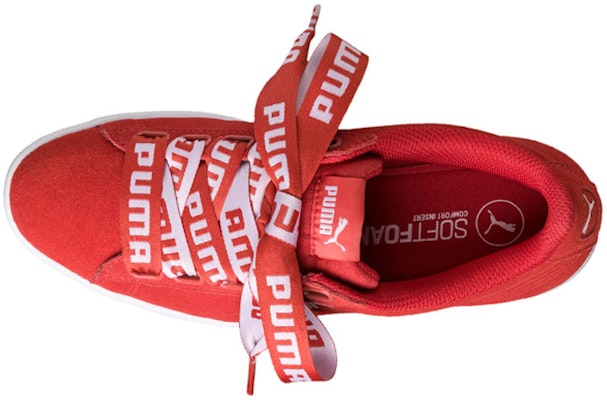 (W) Puma Vikky Ribbon Bold 'Rojo' 365312-02 Shop (W) Puma Vikky Ribbon Bold 'Rojo' 365312-02