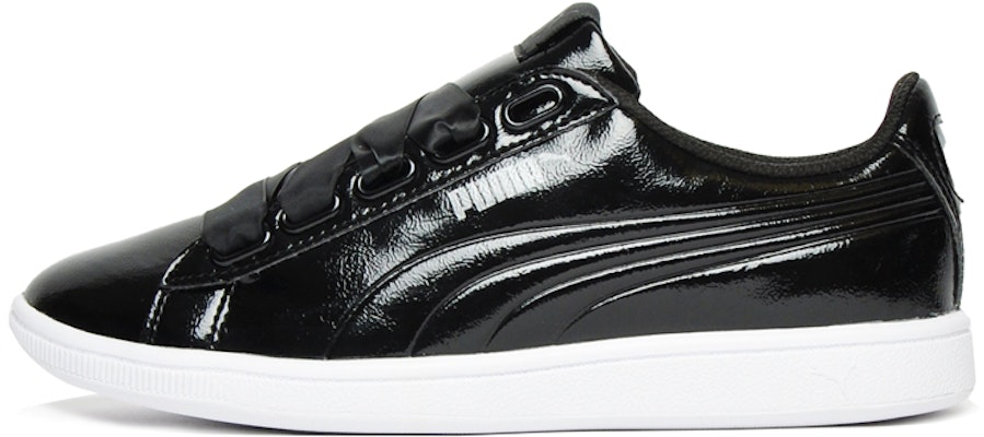(Women) Puma Vikky Ribbon Patent 'Black' 366417-01 Buy (Women) Puma Vikky Ribbon Patent 'Black' 366417-01
