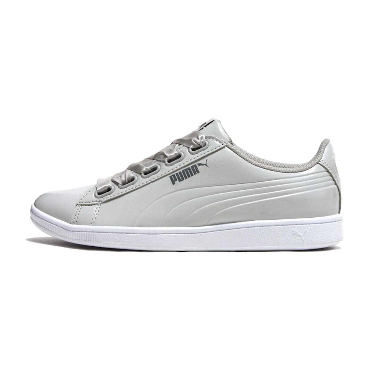 Buy Women Puma Vikky Ribbon Patent Grey Casual 366417 03 Novelship