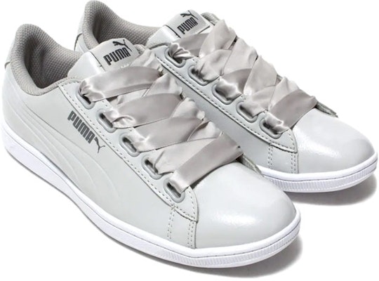 (W) Puma Vikky Ribbon Patent 'Kelabu Kasual' 366417-03 Lookbook (W) Puma Vikky Ribbon Patent 'Kelabu Kasual' 366417-03