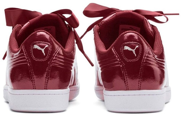 Puma Vikky Ribbon Patent 蝴蝶結 低筒休閒鞋 女款 紅 Shop Puma Vikky Ribbon Patent 蝴蝶結 低筒休閒鞋 女款 紅
