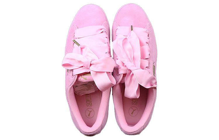 Lookbook Puma Vikky Ribbon 粉紅色 女款