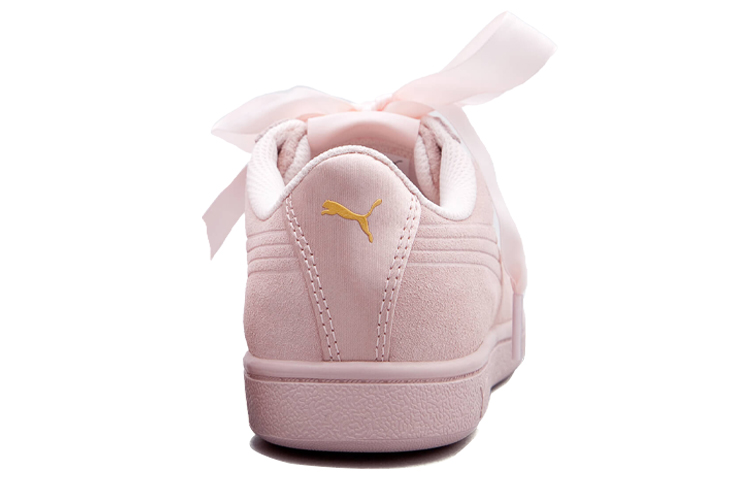 Shop Puma Vikky Ribbon Satin 輕便低筒板鞋 女款 粉