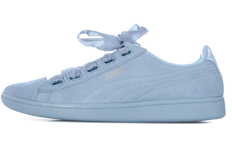 (Women) Puma Vikky Ribbon Satin For Blue 366416-04