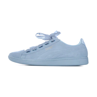 (W) Puma Vikky Ribbon Satin For Blue