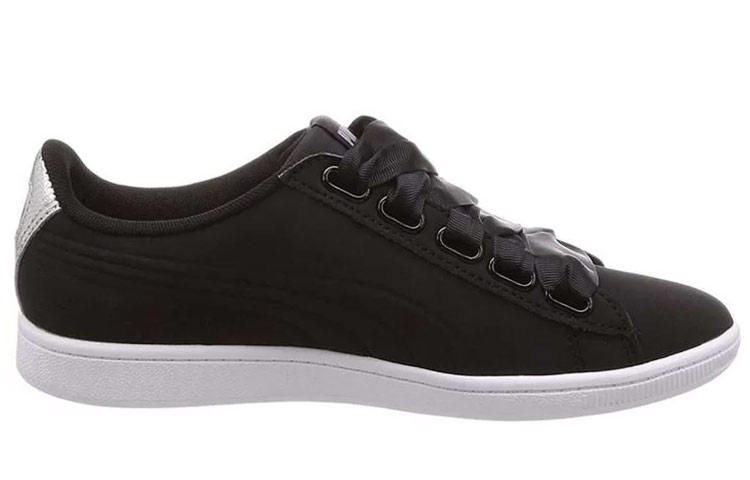 Order 彪马 Vikky Ribbon VT 輕便耐磨 低幫休閒板鞋 女款 白黑銀