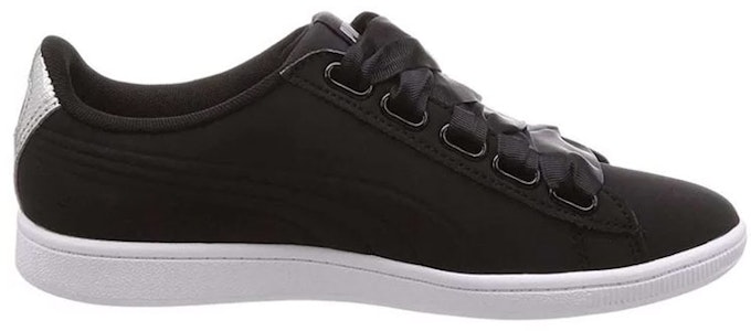 (W) 彪马 Vikky Ribbon VT '黑银色' 运动鞋 367658-02 Order (W) 彪马 Vikky Ribbon VT '黑银色' 运动鞋 367658-02