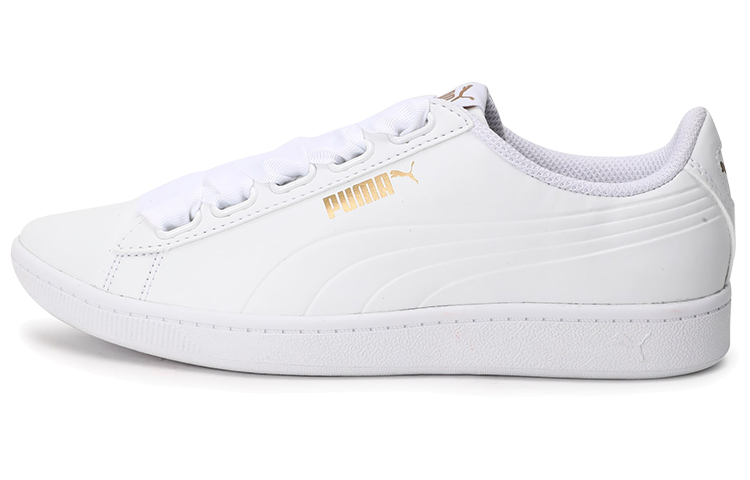 (Women) Puma Vikky Ribbon White/Gold 366088-02