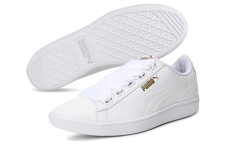 Details for (W) Puma Vikky Ribbon Wit/Goud 366088-02