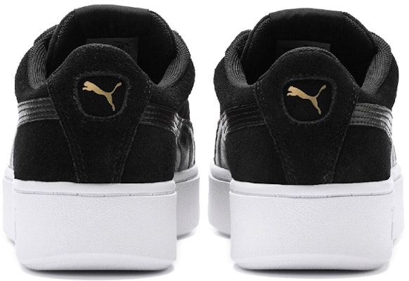 (W) プーマ ビッキー スタックド 黒 (Puma Vikky Stacked 黒) 369144-02 Shop (W) プーマ ビッキー スタックド 黒 (Puma Vikky Stacked 黒) 369144-02