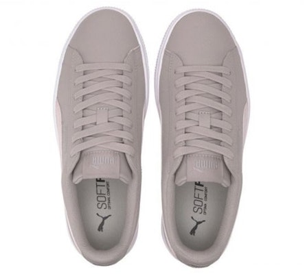 (W) Puma Vikky 增高款休闲板鞋 灰色/粉色 369143-10 Lookbook (W) Puma Vikky 增高款休闲板鞋 灰色/粉色 369143-10