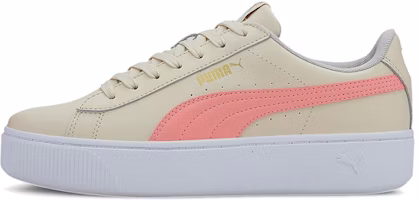 (Women) Puma Vikky Stacked 'Pink Khaki White' 369143-11 (Women) Puma Vikky Stacked 'Pink Khaki White' 369143-11