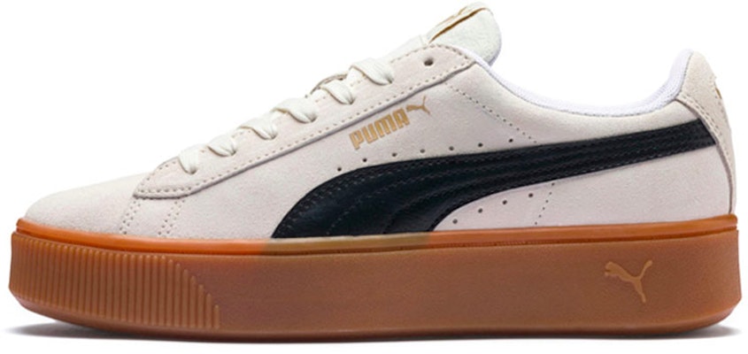 (Women) Puma Vikky Stacked Retro Casual Skateboarding Shoes White 369144-04 Buy (Women) Puma Vikky Stacked Retro Casual Skateboarding Shoes White 369144-04