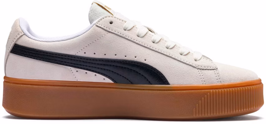 (Women) Puma Vikky Stacked Retro Casual Skateboarding Shoes White 369144-04 Order (Women) Puma Vikky Stacked Retro Casual Skateboarding Shoes White 369144-04