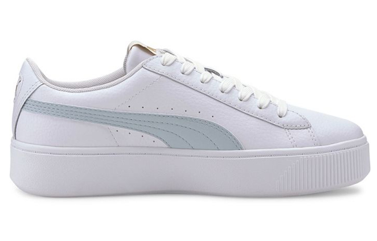 Order (W) Puma Vikky Stacked Casual Board Schoenen Wit/Blauw 369143-09