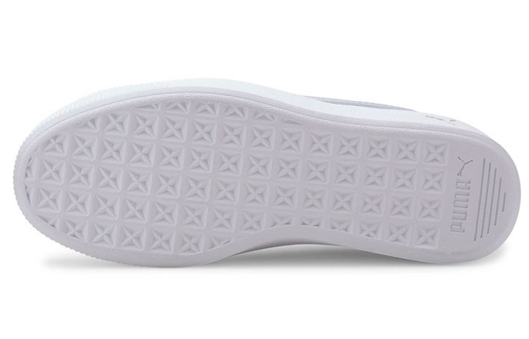 Shop Puma Vikky Stacked 女款 白藍 休閒板鞋