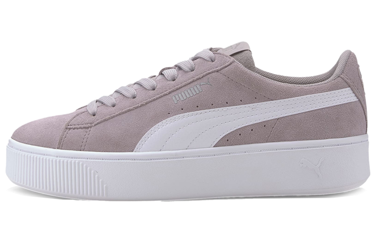(Women) Puma Vikky Stacked Grey 'Pink Blue' 369144-13