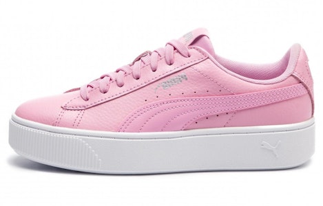 (W) 푸마 비키 스택드 캐주얼 핑크 보드화 (Puma Vikky Stacked 핑크 보드화 is shorter) 369143-04 Buy (W) 푸마 비키 스택드 캐주얼 핑크 보드화 (Puma Vikky Stacked 핑크 보드화 is shorter) 369143-04