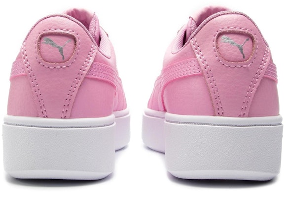 (Women) Puma Vikky Stacked L Casual Board Shoes Pink 369143-04 Shop (Women) Puma Vikky Stacked L Casual Board Shoes Pink 369143-04