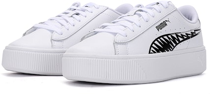 (W) プーマ ビッキー スタックド L スケッチ (白/黒) 385549-01 Lookbook (W) プーマ ビッキー スタックド L スケッチ (白/黒) 385549-01