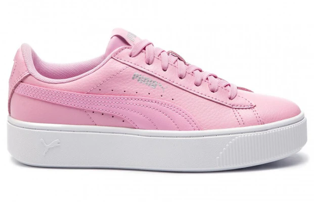 (W) Puma Vikky Stacked L Chaussures de Skate Décontractées Rose 369143-04 Order (W) Puma Vikky Stacked L Chaussures de Skate Décontractées Rose 369143-04