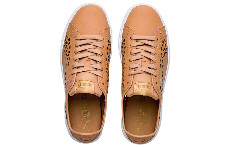 Shop (W) Puma Vikky Stacked Laser Cut SoftFoam Zapatillas Marrones 369378-03
