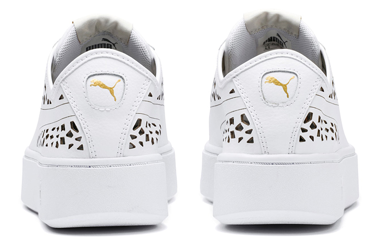 Purchase (W) Puma Vikky Stacked Laser Cut SoftFoam Sneakers Wit 369378-02