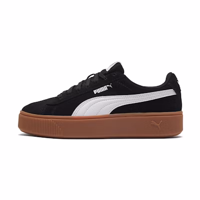 (W) Puma Vikky Stacked Black/Brown
