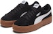(W) Puma Vikky Stacked Hitam/Coklat 369144-17