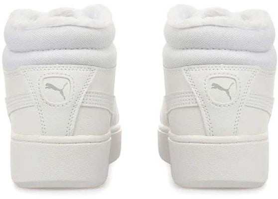 (W) プーマ ビッキー スタック ミッド 防水 白 (Puma Bikkii Sutakku Middo Bousui Shiro) 372205-02 Shop (W) プーマ ビッキー スタック ミッド 防水 白 (Puma Bikkii Sutakku Middo Bousui Shiro) 372205-02